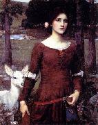 John William Waterhouse The Lady Clare painting
